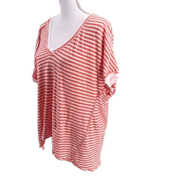 Free People We the Free Womens Size Medium Take Me Boxy Linen Cotton Shirt - Picture 4 of 8